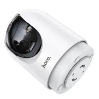 Hoco Wi-Fi  D1 Indoor PTZ HD Camera with Horizontal Viewing Angle 355° Vertical Viewing Angle 110° and Micro SD Port up to 128GB