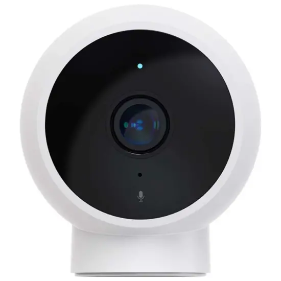 Xiaomi Mi Camera BHR5255GL 2K (Magnetic Mount) with Night Vision, 2-Way Audio, Compatible with Ok Google and Alexa