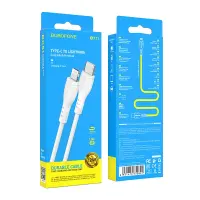 Data Cable Borofone BX51 Triumph USB-C to Lightning 12W 2.4A White 1m