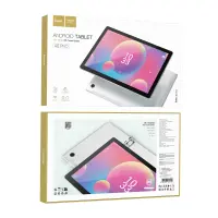 Tablet Hoco A8 Pro Dual Sim 10,1" 3GB/128GB 5000mAh 5V/2A 4G Silver with Book Case