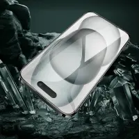 Tempered Glass Hoco Premium Series A37 120CC Large Arc Edges Dustproof 0.4mm 3D Anti-Static for Apple iPhone 15 Plus