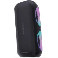 Sencor SSS 3500 BT Waterproof Party Speaker, 80W RMS, Bluetooth 5.0, TWS, BASS Boost, 18h Battery Life, USB, AUX, Microphone