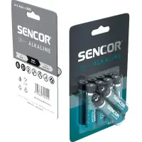 SENCOR LR03 AAA Alkaline Batteries 4+2 Pack
