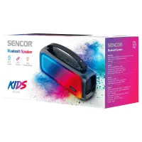 Sencor SSS 3000 LIGHT – Waterproof Wireless Bluetooth Speaker with 16W Power, LED Lighting, TWS and FM Radio IPX4