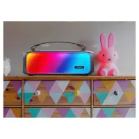 Sencor SSS 3000 LIGHT – Waterproof Wireless Bluetooth Speaker with 16W Power, LED Lighting, TWS and FM Radio IPX4