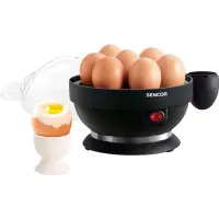 Egg Boiler 7 Placewith 3 Cooking Levels Sencor SEG 710BP Black