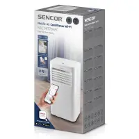 Portable Cooling Air Conditioner 7,000 BTU/h 26 m² 64dBA Sencor SAC MT7048C White