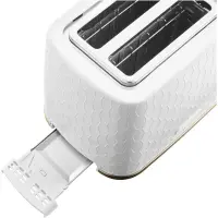 Toaster 930W 3D Pattern Design Sencor STS 7200WH White