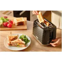 Toaster 930W 3D Pattern Design Sencor STS 7201BK Black