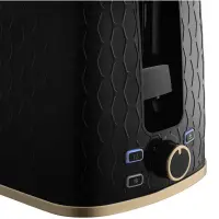 Toaster 930W 3D Pattern Design Sencor STS 7201BK Black