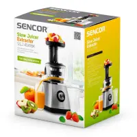 Slow Squeeze Juicer 400W Sencor SSJ 4041BK Black/Silver
