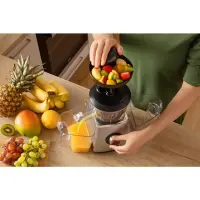 Slow Squeeze Juicer 400W Sencor SSJ 4041BK Black/Silver