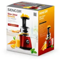 Slow Squeeze Juicer 400W Sencor SSJ 4042RD Red