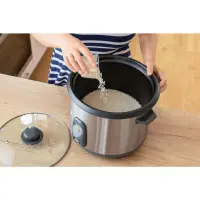 Electric Rice Cooker 2.8lt Stainless Steel Sencor SRM 2800SS Silver
