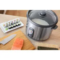 Electric Rice Cooker 2.8lt Stainless Steel Sencor SRM 2800SS Silver