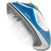 Steam Iron with Drip-Stop Ceramic Plate 2400W Sencor SSI 7710BL Blue