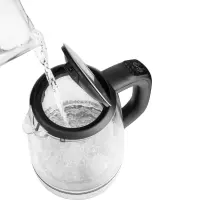 Electric Kettle 2lt with Temperature Selection 2200W Glass Sencor SWK 2090BK Black