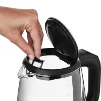 Electric Kettle 2lt with Temperature Selection 2200W Glass Sencor SWK 2090BK Black