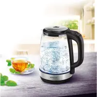 Electric Kettle 2lt with Temperature Selection 2200W Glass Sencor SWK 2090BK Black