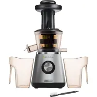 Slow Squeeze Juicer Titanium Strainer 400W Sencor SSJ 4050NP Black/Silver