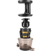 Slow Squeeze Juicer Titanium Strainer 400W Sencor SSJ 4050NP Black/Silver