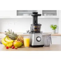 Slow Squeeze Juicer Titanium Strainer 400W Sencor SSJ 4050NP Black/Silver