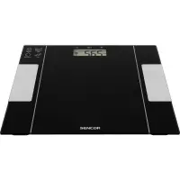 Bathroom Scale with Biometric Measurements Sencor SBS 5050BK Black