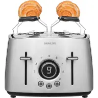 Toaster 4 places 1600W Stainless Steel Sencor STS 5070SS Silver