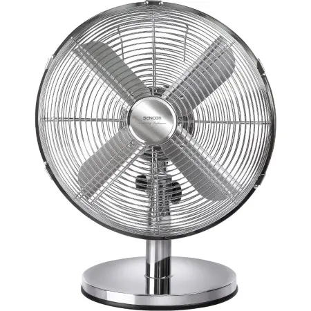 Desktop Fan Sencor SFE 3040SL 35W with 3 Speeds and Chrome-plated Body
