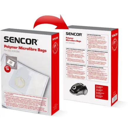Disposable Bags Sencor SVCX 0950 for Sencor Vacuum Cleaner SVC 90XX