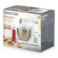 Food Processor 8 Speeds 6 in 1 4.5lt 1000W Sencor STM 4467CH White/Gold