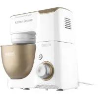 Food Processor 8 Speeds 6 in 1 4.5lt 1000W Sencor STM 4467CH White/Gold