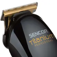 Rechargeable Hair Clipper & Trimmer Set 12 in 1 Direct Drive Sencor SHP 8305BK Black