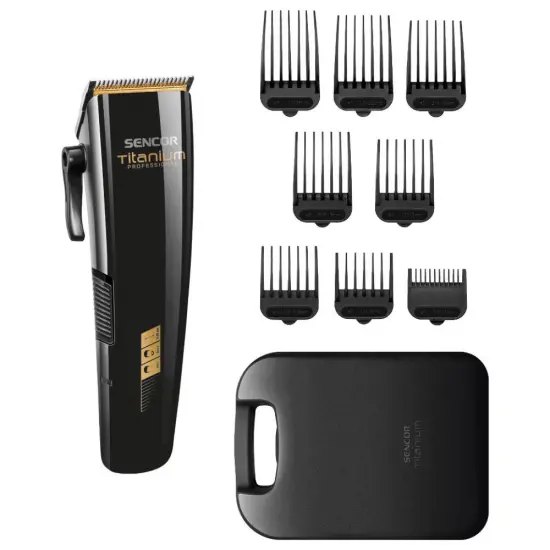 Rechargeable Hair Clipper with 8 Direct Drive Sencor SHP 8400BK Black