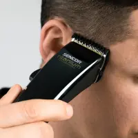 Rechargeable Hair Clipper with 8 Direct Drive Sencor SHP 8400BK Black