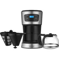 Filter coffee maker with LCD screen 750ml 700W Sencor SCE 3700BK Silver