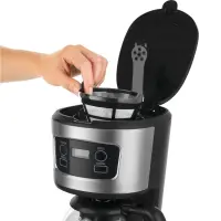 Filter coffee maker with LCD screen 750ml 700W Sencor SCE 3700BK Silver