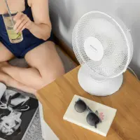 Table Fan Diameter 23cm Sencor SFE 2310WH White