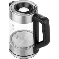 Electric Kettle 1.7lt with Temperature Selection 2200W GlassSencor SWK 1795SS Silver