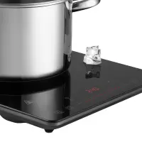 Portable Induction Cooker Single 2000W Ulrtaflat Sencor SCP 3701BK Black