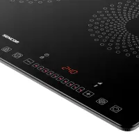 Portable Induction Hob Double 2400W Ulrtaflat Sencor SCP 4501BK Black