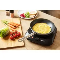 Portable Ceramic Single Hob 1200W 19 cm Sencor SCP 1763BK Black