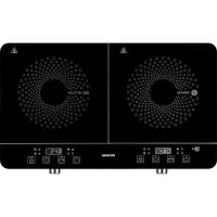 Double Induction Hob Sencor SCP 4001BK Suitable for Cookware 12 to 26 cm