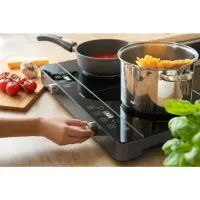 Double Induction Hob Sencor SCP 4001BK Suitable for Cookware 12 to 26 cm