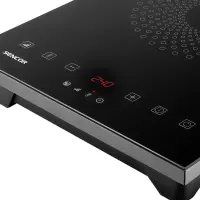 Portable Induction Hob Single TouchControl 2000W 26cm Sencor SCP 3601GY Black