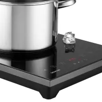 Portable Induction Hob Single TouchControl 2000W 26cm Sencor SCP 3601GY Black