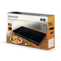 Portable Induction Hob Double TouchControl 3400W 12-26cmSencor SCP 4601GY Black