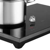 Portable Induction Hob Double TouchControl 3400W 12-26cmSencor SCP 4601GY Black