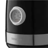 Electric Kettle 1,7lt Sencor with Temperature Indicator SWK 1798BK Black