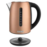 Electric Kettle 1.7lt with Temperature Selection 2150W Stainless Steel Sencor SWK 7706GD Gold